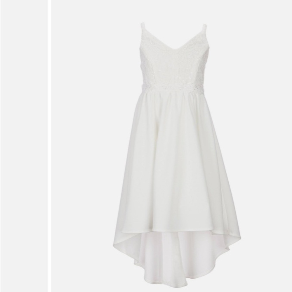 Rare Editions Girls High Low Dress